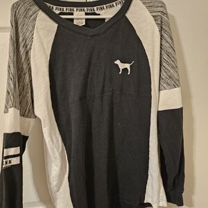 Victoria's Secret Pink Black Sweater